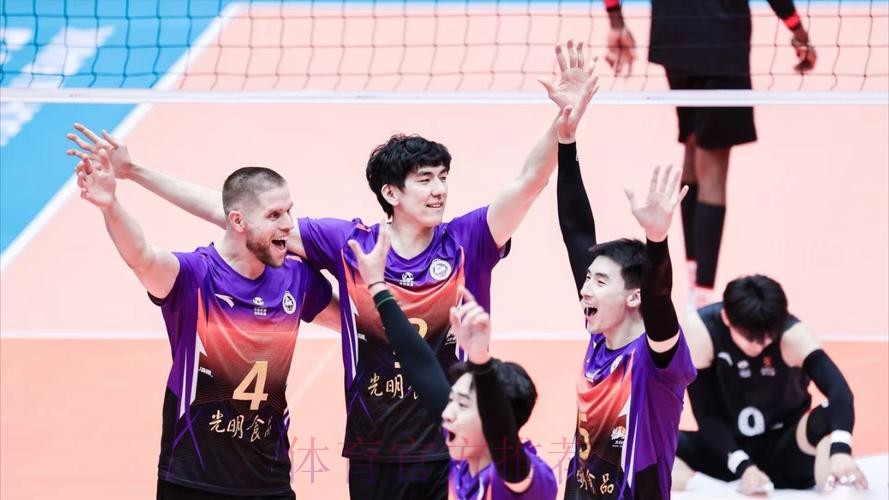 中国男排超级联赛:上海光明VS天津食品集团 中国男排超级联赛:上海光明VS天津食品集团